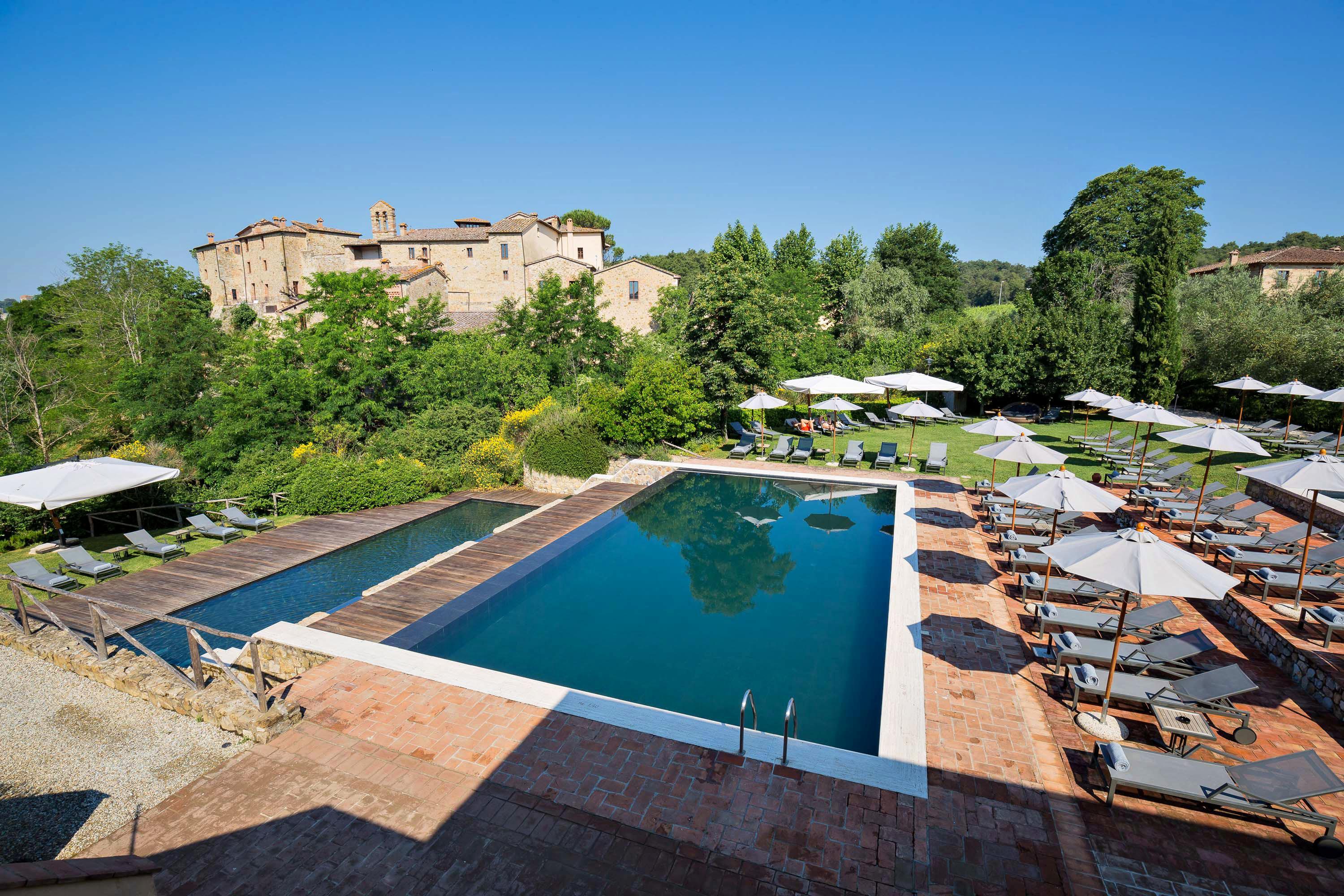 Castel Monastero - The Leading Hotels Of The World Castelnuovo Berardenga Eksteriør bilde