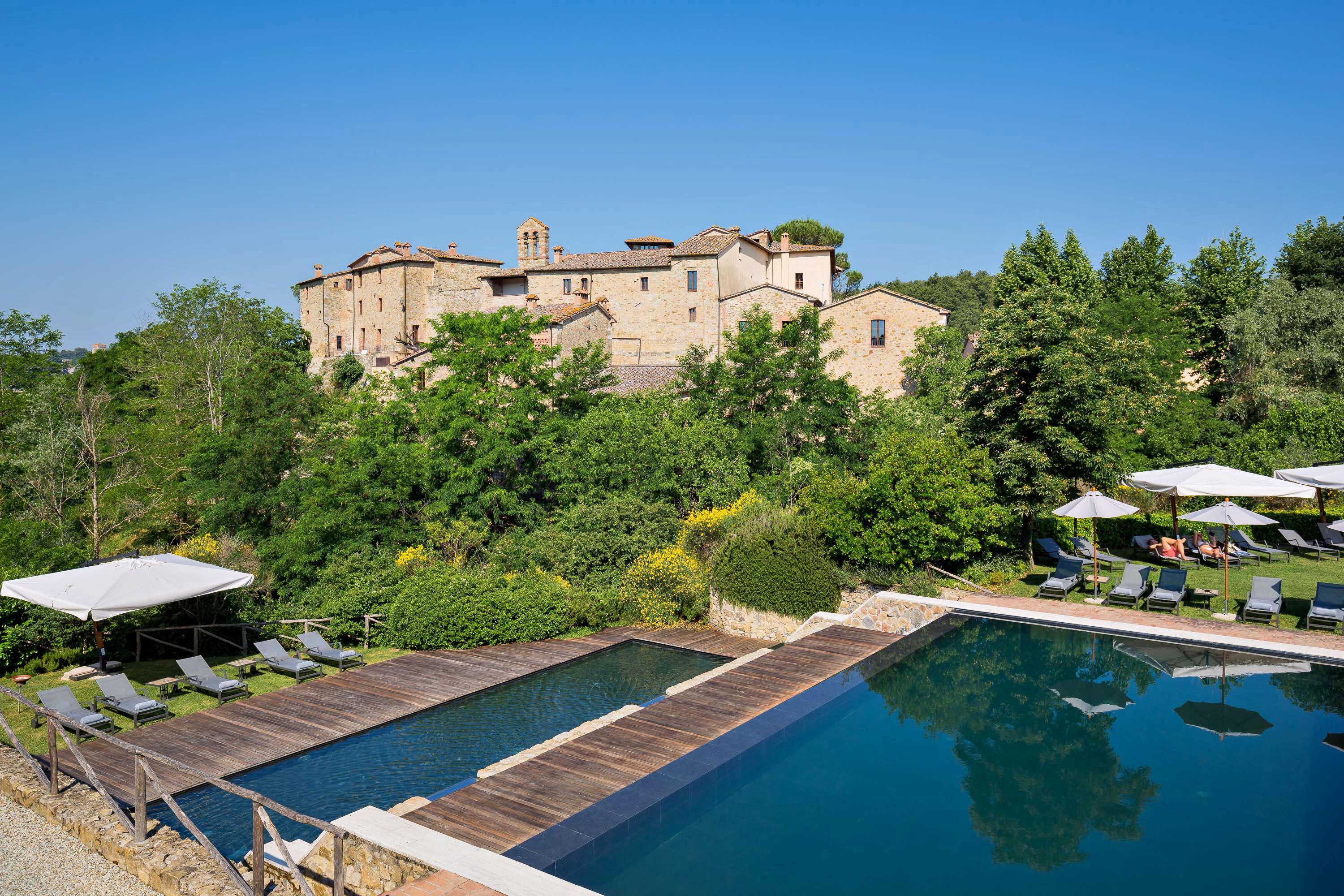 Castel Monastero - The Leading Hotels Of The World Castelnuovo Berardenga Eksteriør bilde