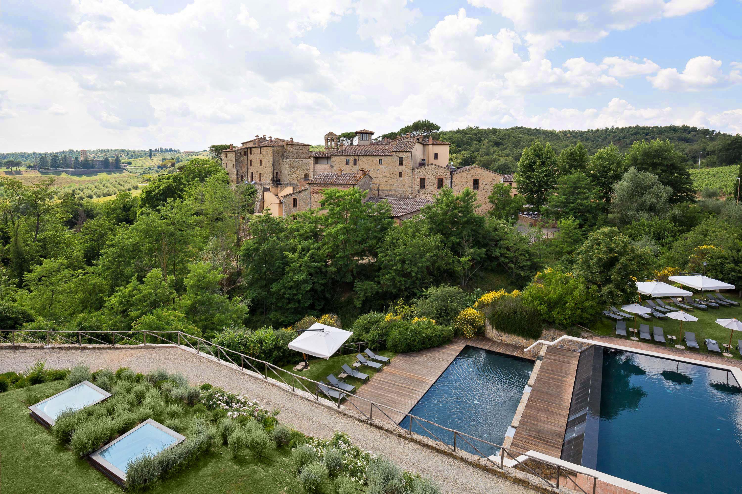 Castel Monastero - The Leading Hotels Of The World Castelnuovo Berardenga Eksteriør bilde