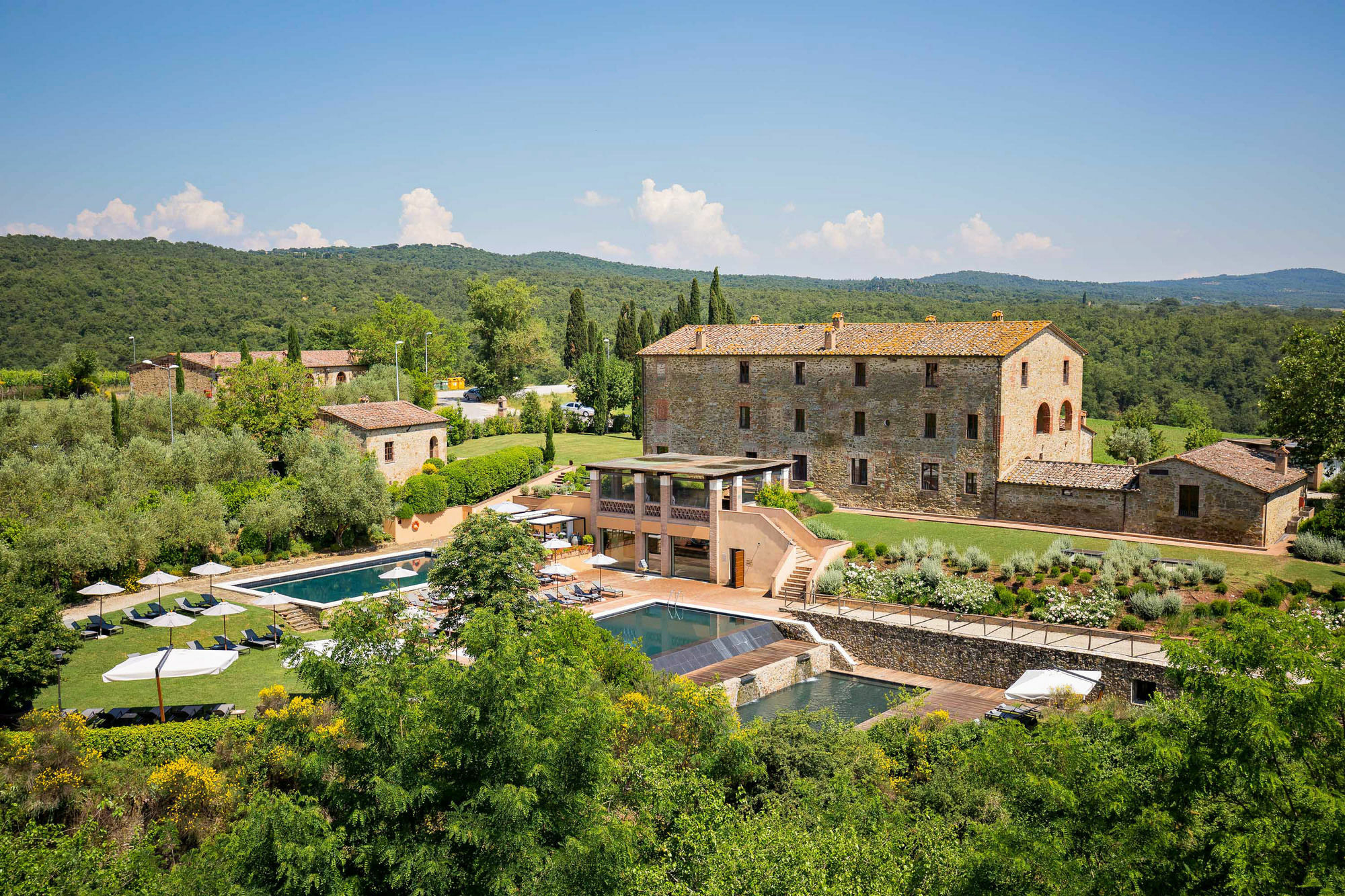 Castel Monastero - The Leading Hotels Of The World Castelnuovo Berardenga Eksteriør bilde